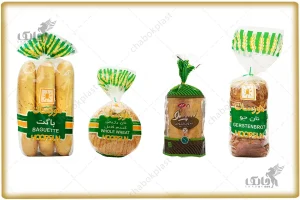 انواع سلفون بسته بندی نان فانتزی و نان باگت -چابک پلاست