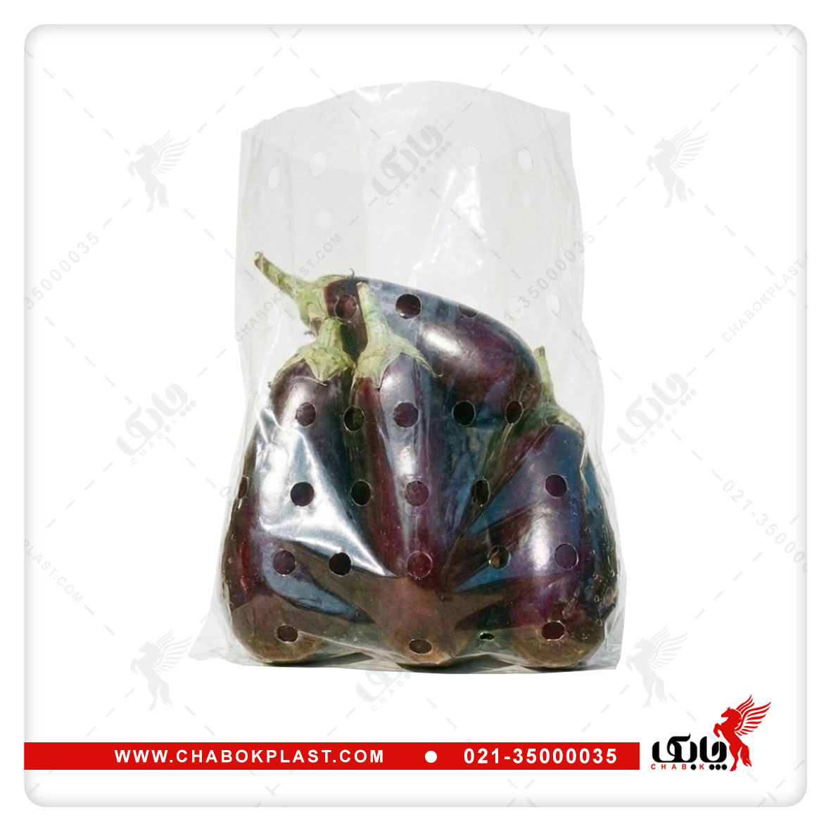 سلفون پانچدار شفاف